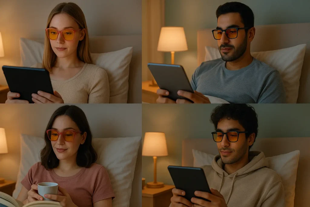 عینک محافظ چشم در برابر نو مضر