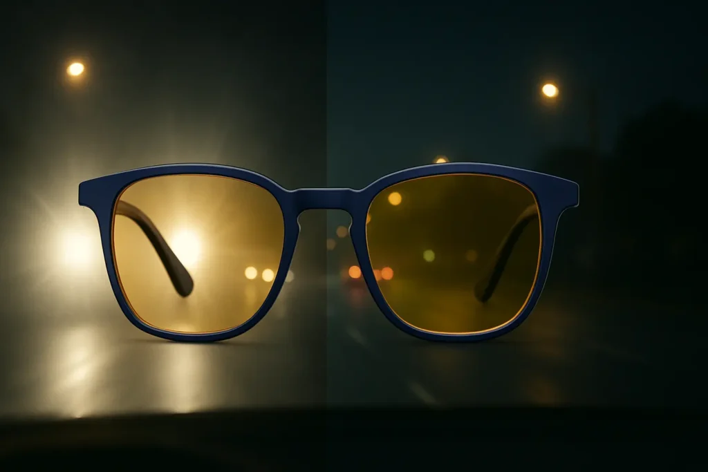 تفاوت عینک بلو کات با عینک معمولی